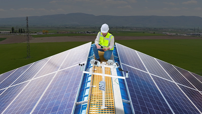 multi orientation irradaince sensor