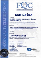 ISO 9001 Certificate