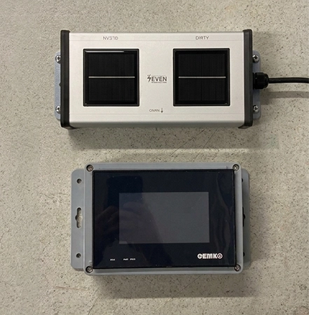 Installation and Use of Manual Soiling Sensor With HMI PLC Monitoring