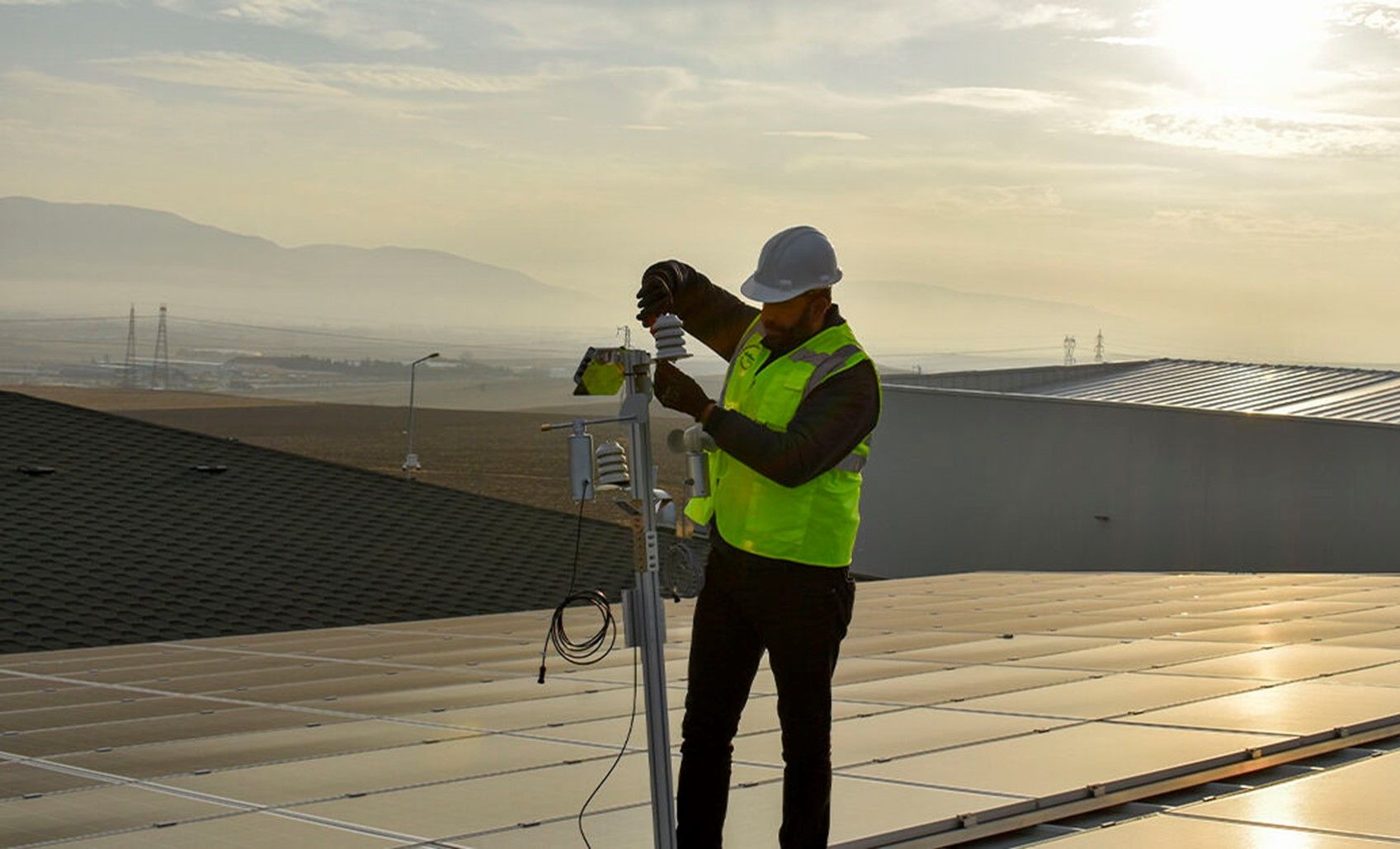 Estación Meteorológica en Plantas Fotovoltaicas