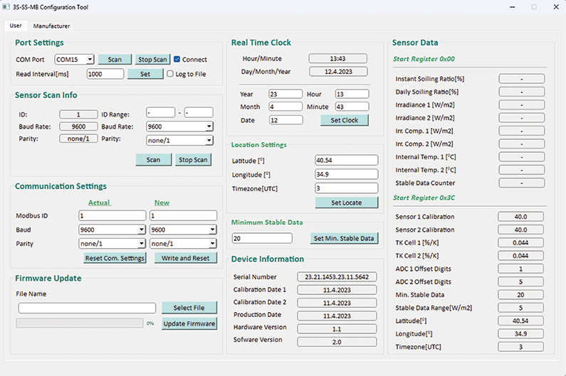 Soiling Monitoring in PV Plants