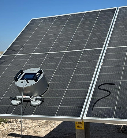 seven portable soiling sensor