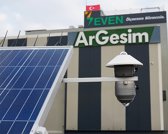 Çift Yüzeyli PV Projesi için Albedometre