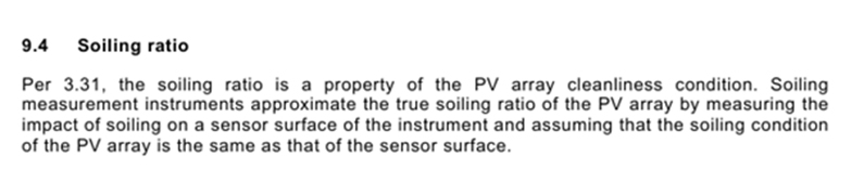 IEC61724 1 Standardında Kirlenme