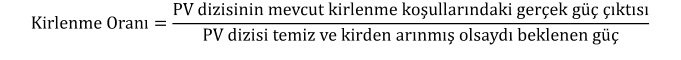 Kirlenme Oranı