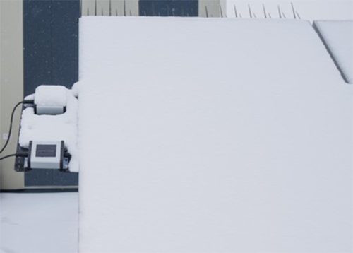 Sensor de Nieve Fotovoltaico