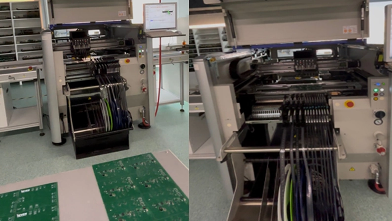 SEVEN assembly line card production