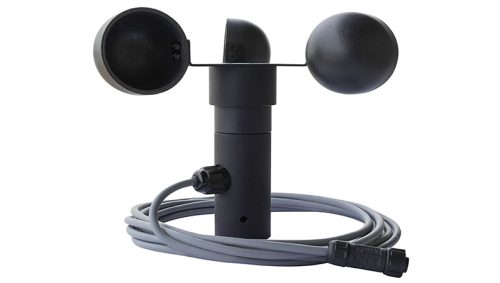 Sensor de Velocidad del Viento con Carcasa de Aluminio