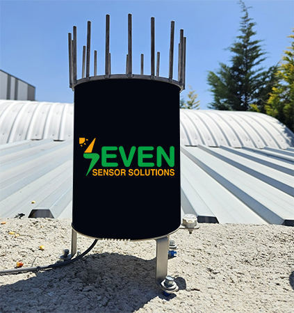 protección contra aves para el pluviómetro