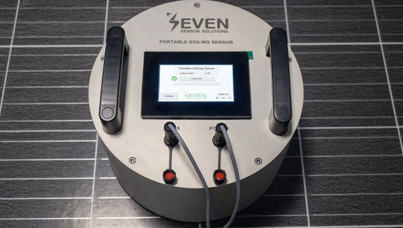 Portable soiling sensor