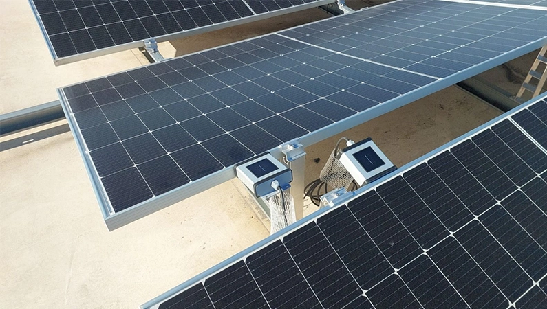 Dual orientation pv plant