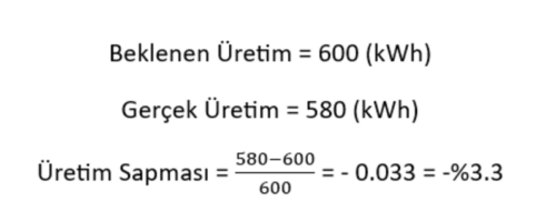 Üretim Sapması Hesabı (2)
