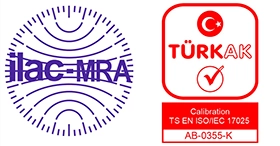 ISO 17025 Accredited Calibration Laboratory - ilac-MRA and TÜRKAK
